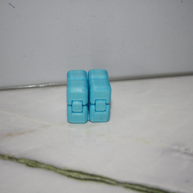 Rechthoekige cube fidget